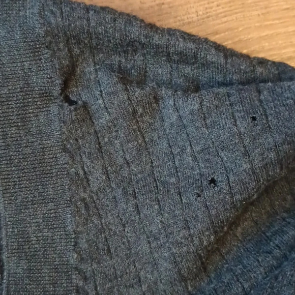 IRO Grey Merino Wool 3/4 Sleeve Sweater PP - Picture 5 of 6